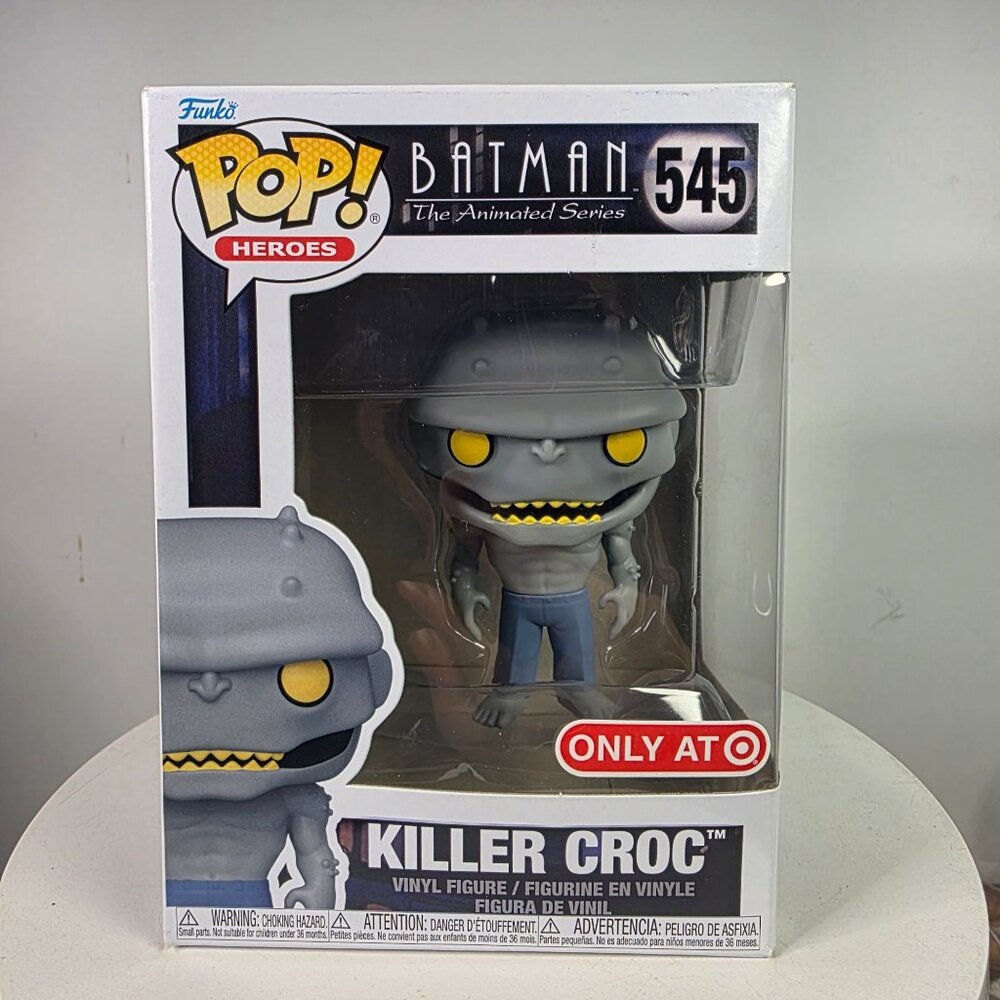 Funko Pop Batman The Animated Series Killer Croc Vinyl Figure #545 Exclusive Tar